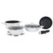 Набір посуду Gimex Cookware Set induction 7 предметів White (6977221) DAS302018 фото 1