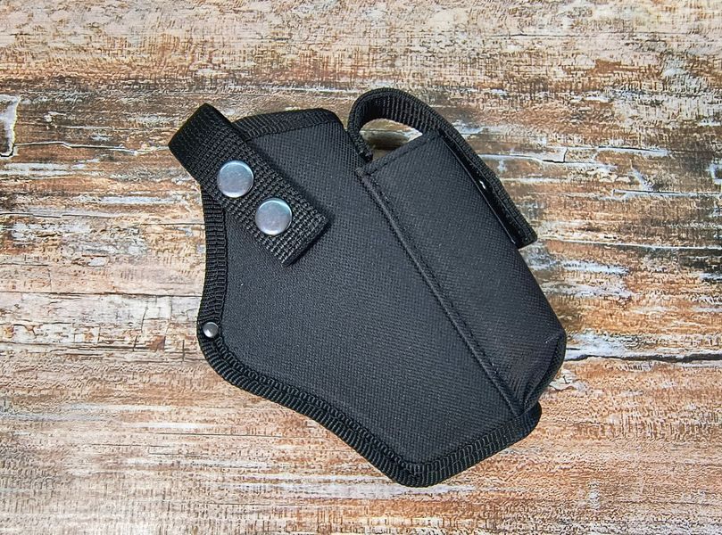 Кобура до G-17 Glock-17 Глок поясна з чохлом підсумком до магазину шнур тренчик чорна ' 2964331067 фото