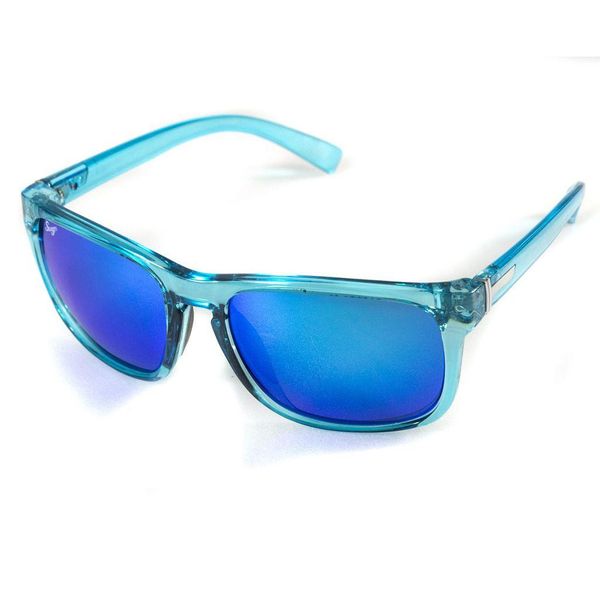 Очки защитные открытые Swag Ga-Day (G-Tech™ blue) синие зеркальные 4ГАДА-90 фото