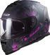 Мотошолом LS2 FF800 Storm 2 Burst Matt Black Pink 2528314535 фото