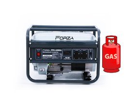 Генератор ГАЗ/бензиновий Forza FPG4500AЕ 2.8/3.0 кВт з електрозапуском DD0004122 фото