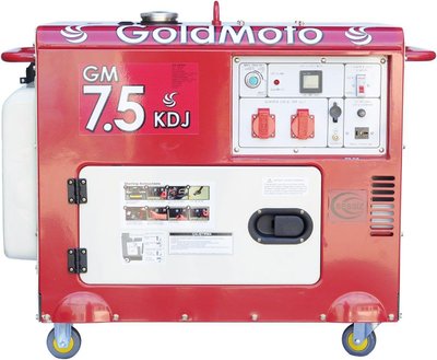 Дизельний генератор GoldMoto GM7.5KDJ GM7.5KDJ фото