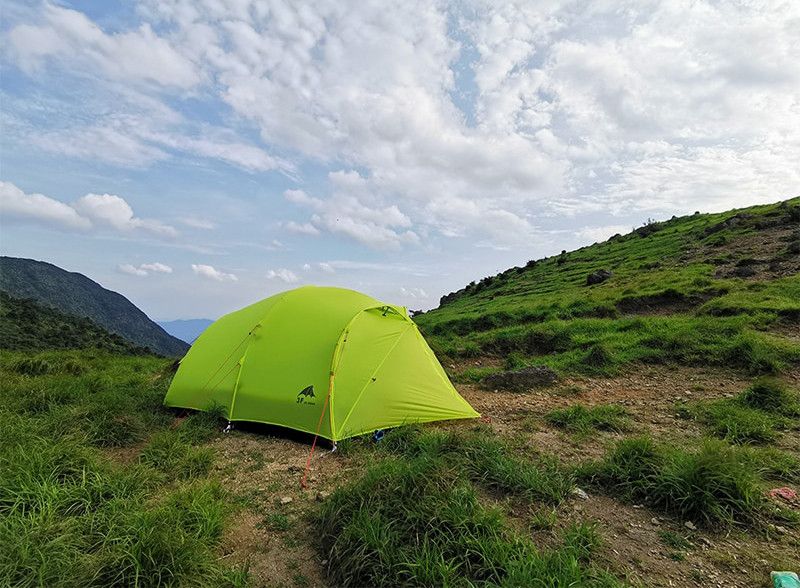 Палатка 3F Ul Gear Qingkong 4 (4-местная) 15D nylon 3 season green 6970919901016 фото