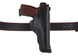 Кобура АПС Автоматический пистолет Стечкина поясная не формованная кожа черная 16102 SAG 16102 фото 2