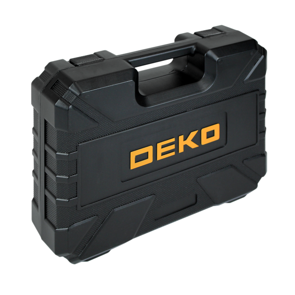 Аккумуляторный шуруповерт + набор 104 инструмента в кейсе DEKO 12182 12182 фото