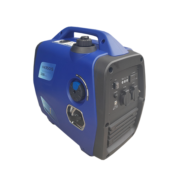 Генератор інверторний бензиновий INVO Н4350іS 3.2/3.5 кВт з ручним запуском DD0004622 фото
