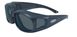 Очки защитные с уплотнителем Global Vision Outfitter (gray) Anti-Fog, серые 1АУТФ-20 фото 1