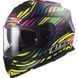 Мотошолом LS2 FF800 Storm 2 Power Matt Black Rainbow 2528382296 фото