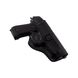 Кобура Beretta 92 (Беретта) поясная + скрытого внутрибрючного ношения с клипсой (кожаная, черная) SAG 92201 фото 1