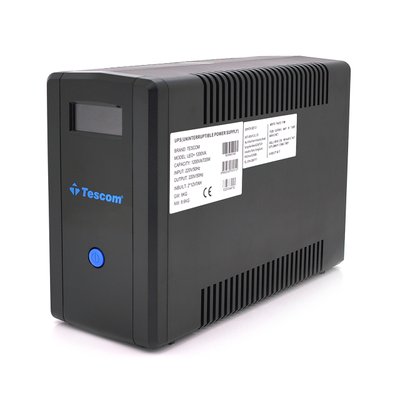 ИБП TESCOM TCM1200 (720W), LCD, AVR, 3st, 4xSCHUKO socket, 2x12V7Ah, RS232, USB, RJ45, plastik Case ( 460 x 29693 фото