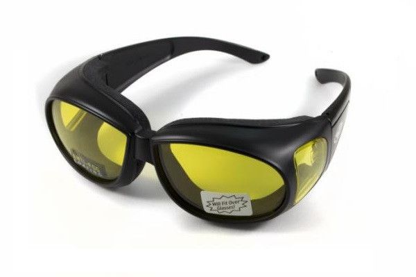Окуляри захисні з ущільнювачем Global Vision Outfitter (yellow) Anti-Fog, жовті 1АУТФ-30 фото