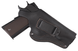Кобура Colt 1911 поясная скрытого внутрибрючного ношения не формованная с клипсой кожа чёрная SAG 27202 фото 1