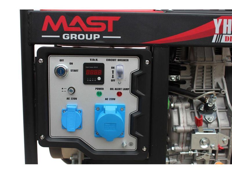 Дизельний генератор MAST GROUP YH11000AE + бонус 2344293570 фото