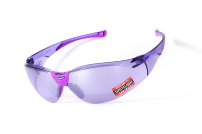 Очки защитные открытые Global Vision Cruisin (purple), фиолетовые GV-CRUIS-PRPL фото