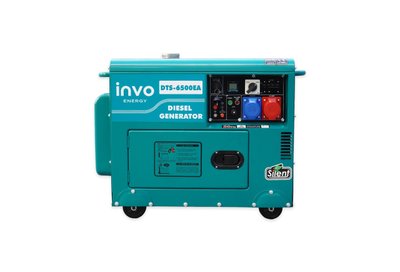 Дизельний генератор INVO DТS-6500EA у кожусі, 6/6,5кВт, 230/380В 2091173040 фото