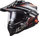 Мотошлем LS2 MX701 Explorer C Edge Black Orange White 3026115281 фото