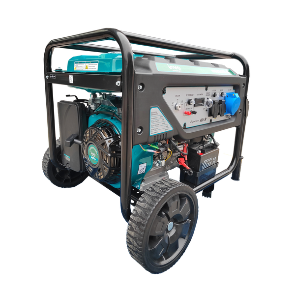 ГАЗ/Бензиновый генератор INVO H6250D-G 5.0/5.5 кВт з електро стартером DD0004644 фото