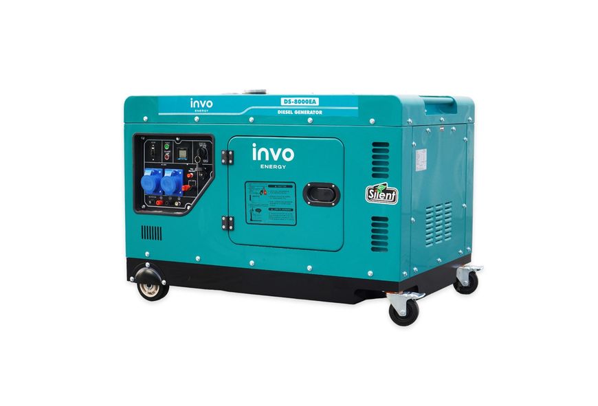 Дизельний генератор INVO DS-8000EA у кожусі, 7,5/8кВт, 220В 2091173042 фото