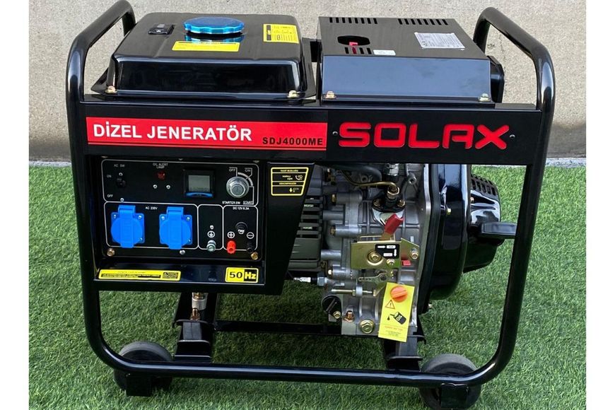 Дизельный генератор SOLAX SDJ4000ME SDJ4000ME фото