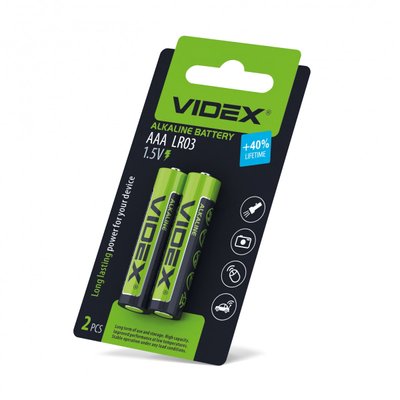 Батарейка Videx LR03, AAA 6241 фото