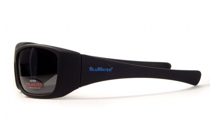 Окуляри поляризаційні BluWater Paddle Polarized (gray) чорні 4ПАДЛ-20П фото