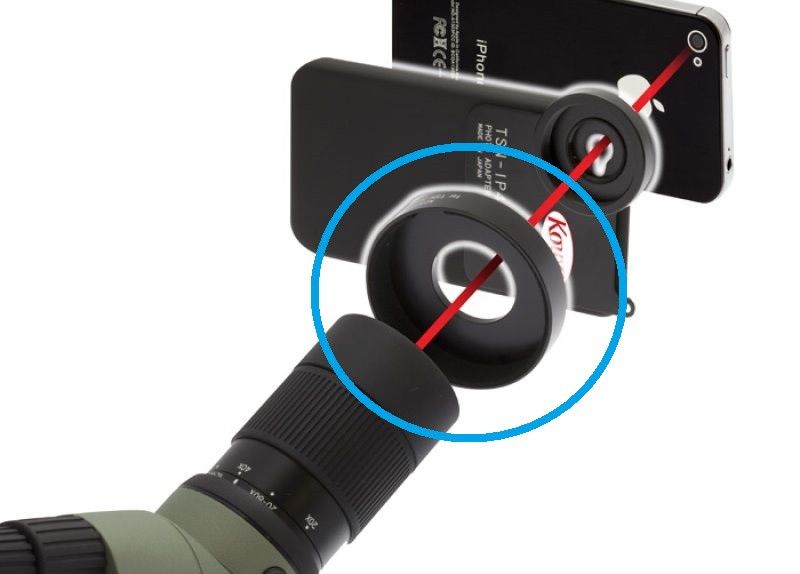 Кільце до підзорних труб Kowa Smartphone Digiscoping Adapter Ring TSN-АR500A (12227) 929341 фото