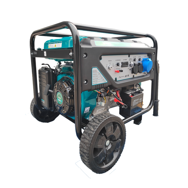 ГАЗ/Бензиновый генератор INVO H9000D-G 7.2/7.7 кВт с електро стартером DD0004647 фото