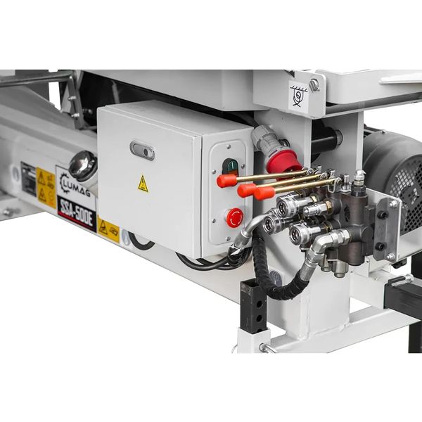 Полуавтоматическая машина для резки и раскола дров Lumag SSA500E SSA 500E фото