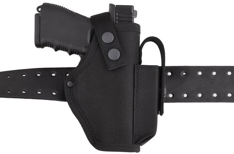 Кобура для G 19 Glock 19 Глок поясная с чехлом подсумком для магазина чёрная ' 2964331172 фото