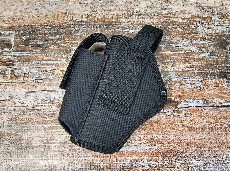 Кобура для G 19 Glock 19 Глок поясная с чехлом подсумком для магазина чёрная ' 2964331172 фото