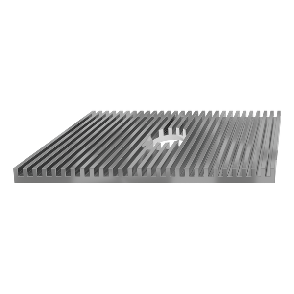 Алюмінієва пластина (50x30x3мм з отвором 8 мм) AN-New-plate 21248 фото