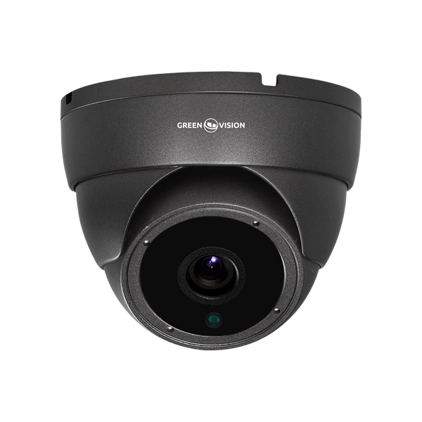 Антивандальная IP камера GreenVision GV-158-IP-M-DOS50-30H POE 5MP Dark Grey (Ultra) 17930 фото