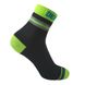 Шкарпетки водонепроникні Dexshell Pro visibility Cycling, р-р S (36-38), з зеленою смугою DS648HVYS фото 1