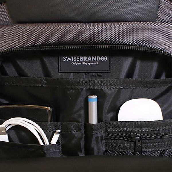 Сумка-рюкзак Swissbrand Houston 21 Grey (SWB_BL21HOU603U) DAS301707 фото