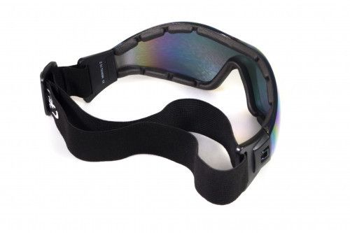 Окуляри захисні з ущільнювачем Global Vision Z-33 (G-Tech™ blue) Anti-Fog, дзеркальні сині 1З33-90 фото