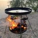 Сковорода с подвесом для огня из диска диаметром 50см 4мм 1925342638 фото 2