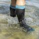 Шкарпетки водонепроникні Dexshell Wading Green, p-p L, чорні DS630WL фото 5