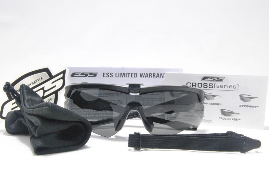 ESS Crossblade glasses Smoke Gray 2642445345 фото