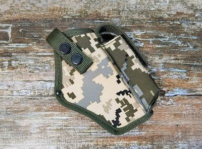 Кобура для G 17 Glock 17 Глок поясная с чехлом подсумком для магазина Пиксель ' 2964331061 фото