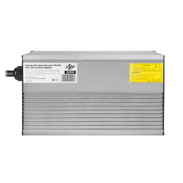 Зарядное устройство для аккумуляторов LiFePO4 48V (58.4V)-60A-2880W-LED 20310 фото
