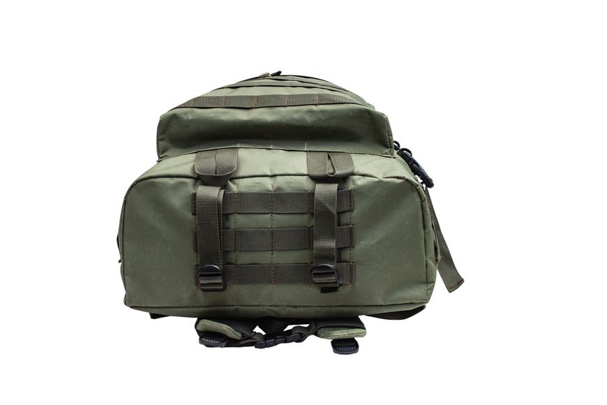 Тактичний штурмовий рюкзак 40 літрів система Molle Оліва 161-2 SAG 161-2 фото