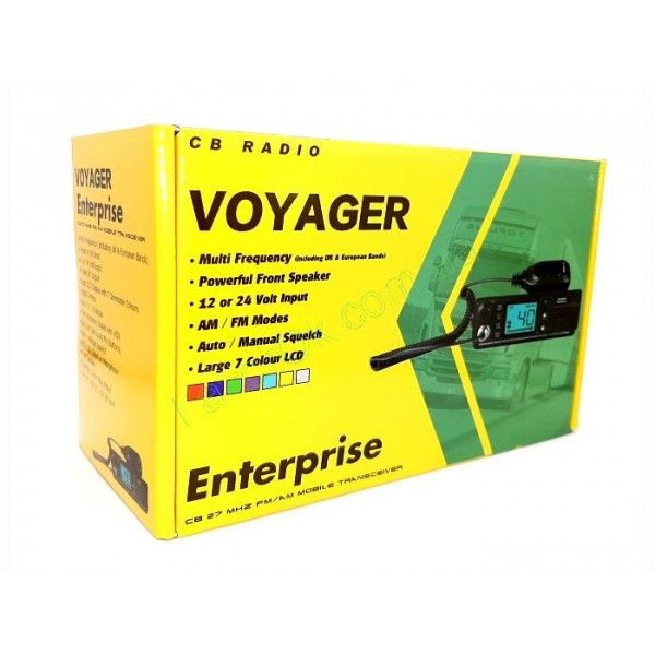 Автокомплект рация дальнобойщиков Voyager Enterprise + антенна Storm Sm-12 1752712267 фото