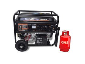 Генератор ГАЗ/бензиновий GREENMAX MB6500EB3 5.0/5.5 кВт, трифазний, з електрозапуском DD0004221 фото