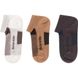 Шкарпетки швидко висихаючі Naturehike NH21FS013, 3 пари (бежеві, коричневі, чорні), розмір М 6927595775080 фото 2