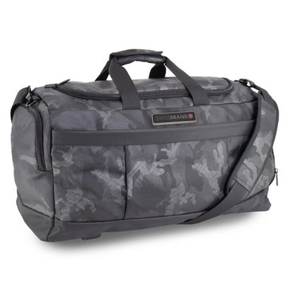 Сумка дорожня Swissbrand Boxter Duffle Bag 46 Dark Camo (SWB_DBBOX) DAS301861 фото