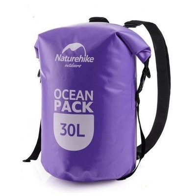 Гермомішок Naturehike Ocean Double Pack shoulder 30 л FS16M030-L Purple 6927595719770 фото