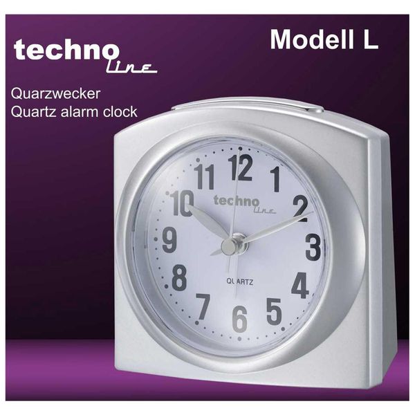 Годинник настільний Technoline Modell L Silver (Modell L silber) DAS301817 фото